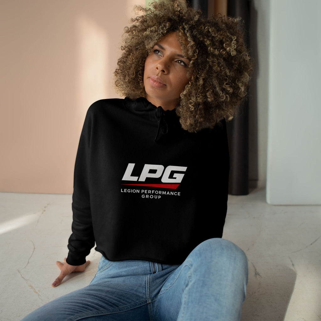 LPG JDM Drift Crop Top Hoodie